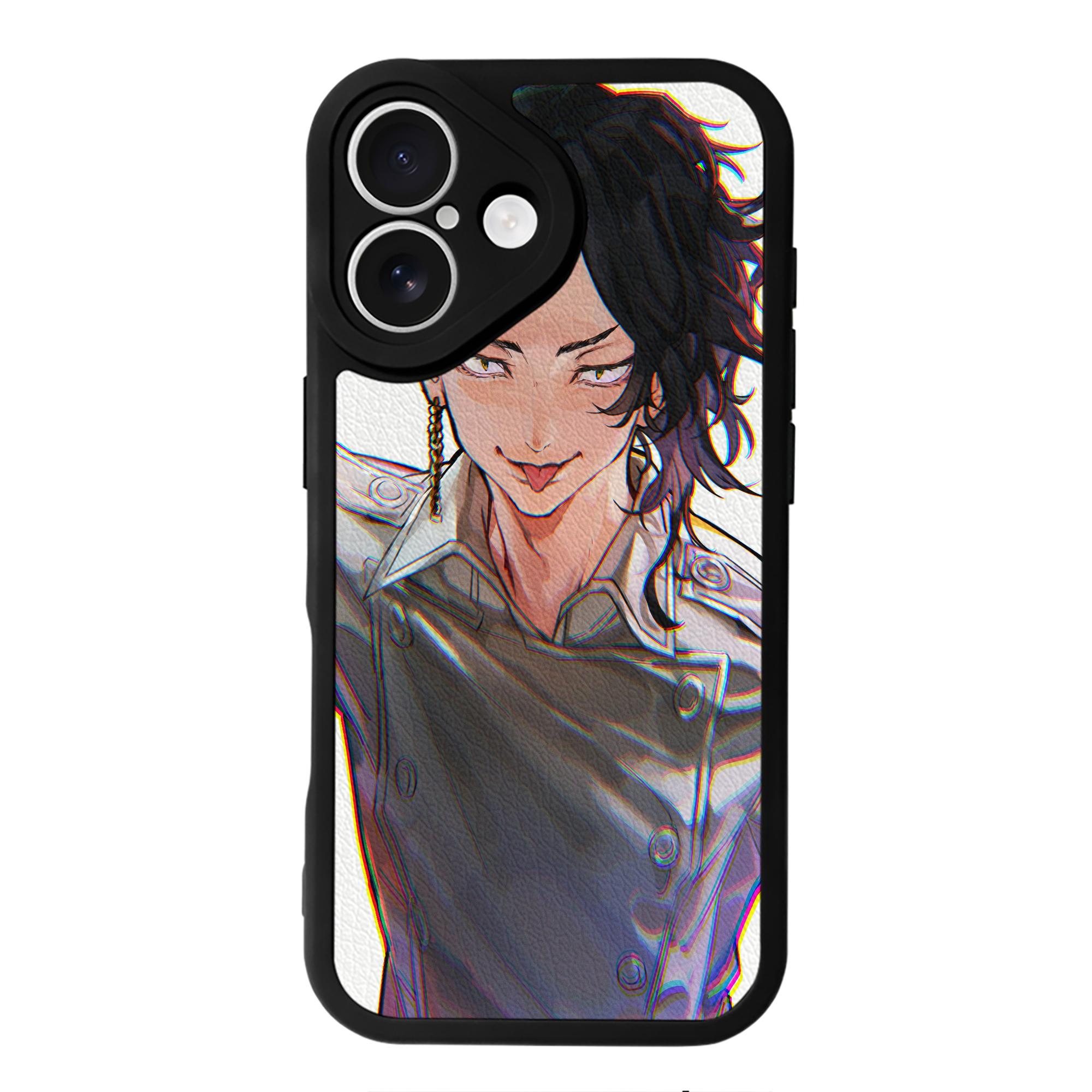 （画像用） 東京リベンジャーズ Tokyo Revengers 【iPhone 16シリーズ対応】シリコンスマホケース（レザー調） 材質：シリコン